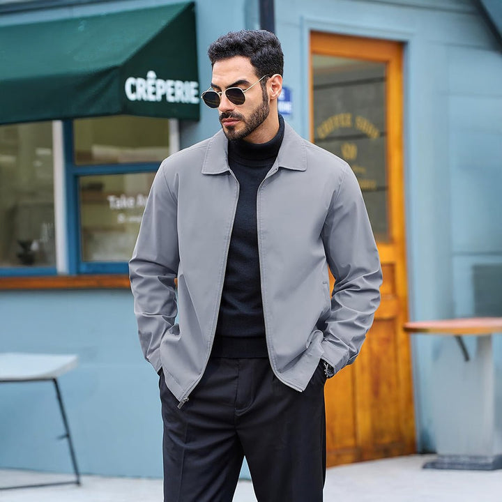 Men's Lightweight Bomber Jacket - L22M709