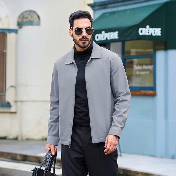 Men's Lightweight Bomber Jacket - L22M709