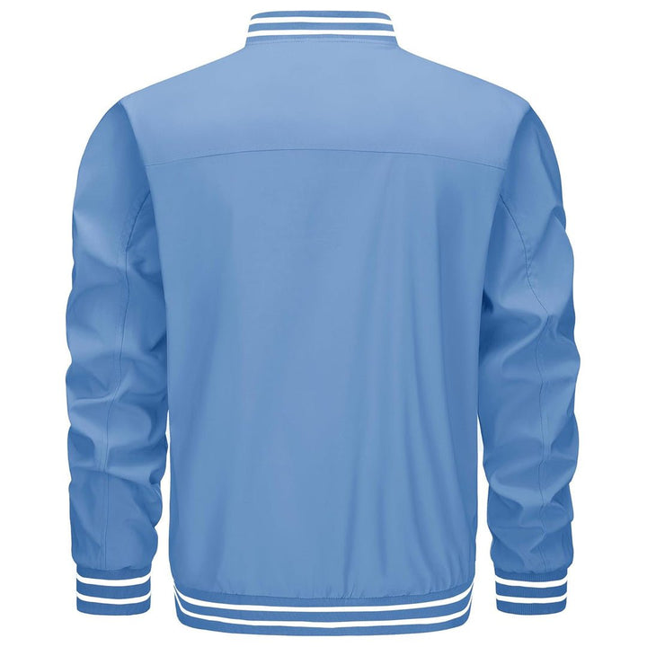 Men’s Lightweight Bomber Jacket Casual Zip Up Spring Fall Windbreaker Coat - L20M202
