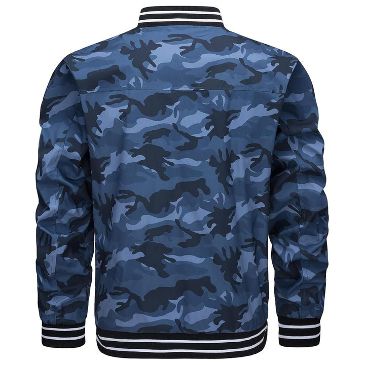 Men’s Lightweight Bomber Jacket Casual Zip Up Spring Fall Windbreaker Coat - L20M202