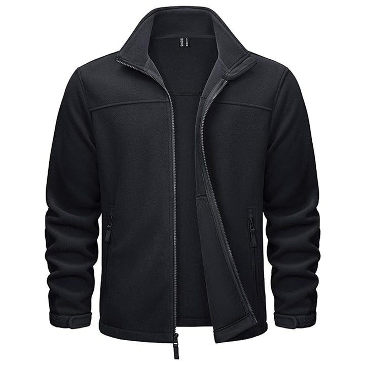 Men's Lightweight Full Zip Casual Fleece Jacket - L22M730