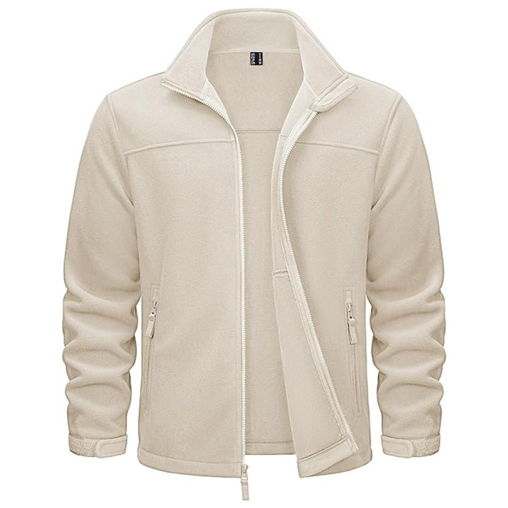 Men's Lightweight Full Zip Casual Fleece Jacket - L22M730