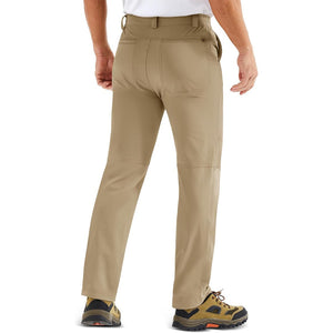 TACVASEN Khaki Lightweight Quick Dry Hiking Pants