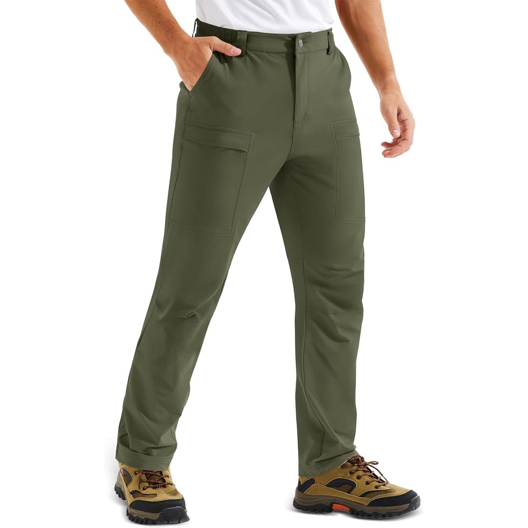 Men's Quick Dry Hiking Pants with 7 Pockets | TACVASEN