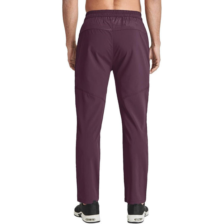 Men's Lightweight Quick Dry Hiking SweatPants with Zipper Pockets - 8717D