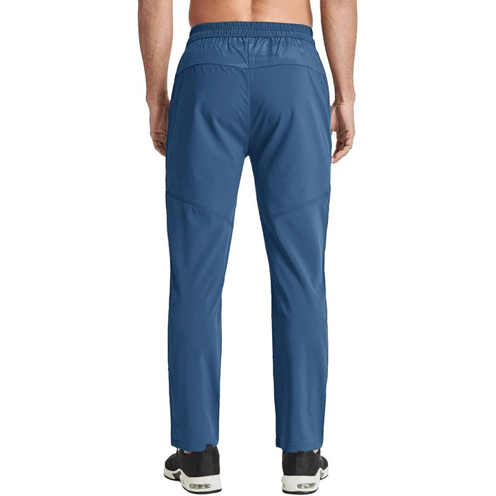 Men's Lightweight Quick Dry Hiking SweatPants with Zipper Pockets - 8717D