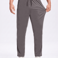 TACVASEN London Grey Men's Lightweight Sweatpants Mesh Athletic Jogger
