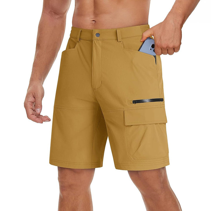 Men's Outdoor Hiking Quick - Dry Cargo Shorts - 16962D