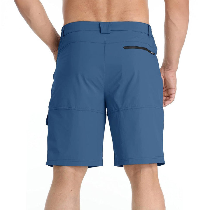 Men's Outdoor Hiking Quick - Dry Cargo Shorts - 16962D