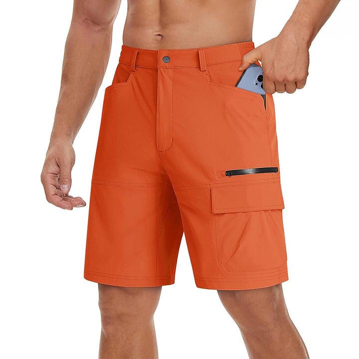 Men's Outdoor Hiking Quick - Dry Cargo Shorts - 16962D