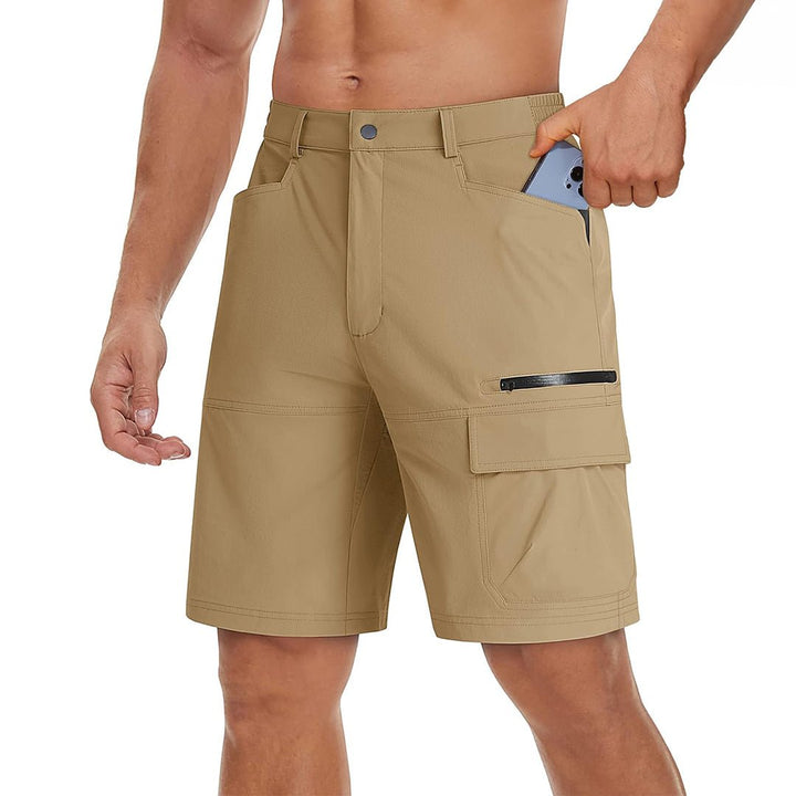Men's Outdoor Hiking Quick - Dry Cargo Shorts - 16962D