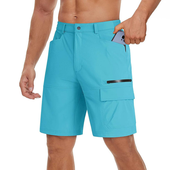 Men's Outdoor Hiking Quick - Dry Cargo Shorts - 16962D