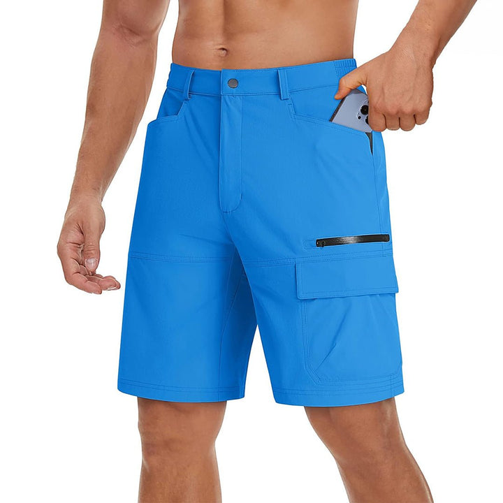 Men's Outdoor Hiking Quick - Dry Cargo Shorts - 16962D