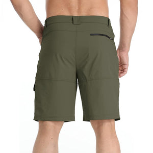 TACVASEN Army Green Utility Cargo Shorts Quick Drying