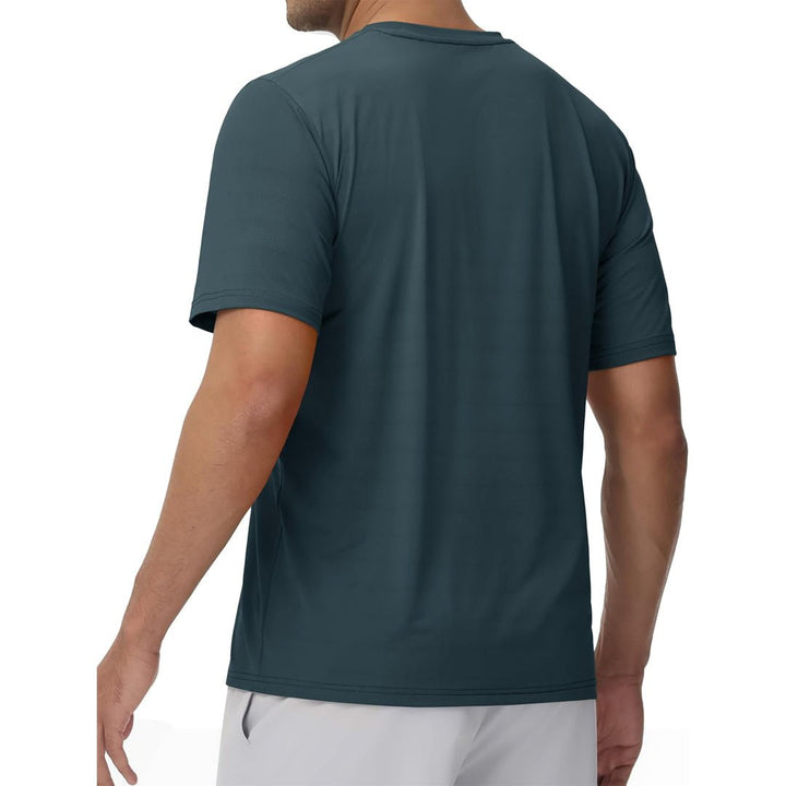 Men's Quick Dry Athletic T-Shirt Lightweight Gym Activewear - AT24M3239