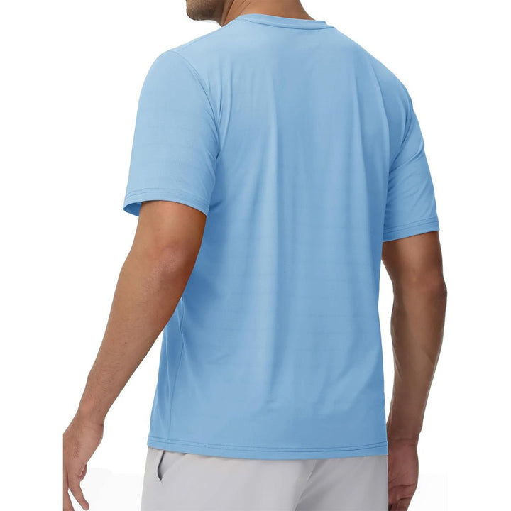 Men's Quick Dry Athletic T-Shirt Lightweight Gym Activewear - AT24M3239