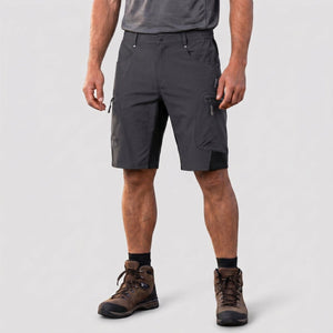 TACVASEN Dark Grey Mens Quick - dry Outdoor Cargo Shorts
