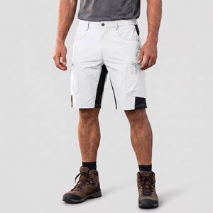 TACVASEN White Mens Quick - dry Outdoor Cargo Shorts