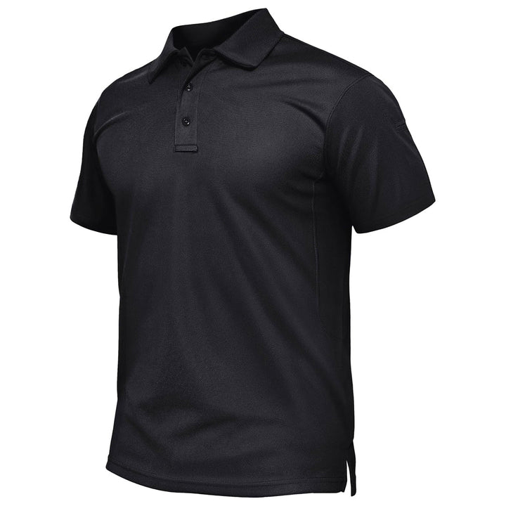 Men's Quick Dry Performance Golf Top Short Sleeve Polo Shirt - 33款D