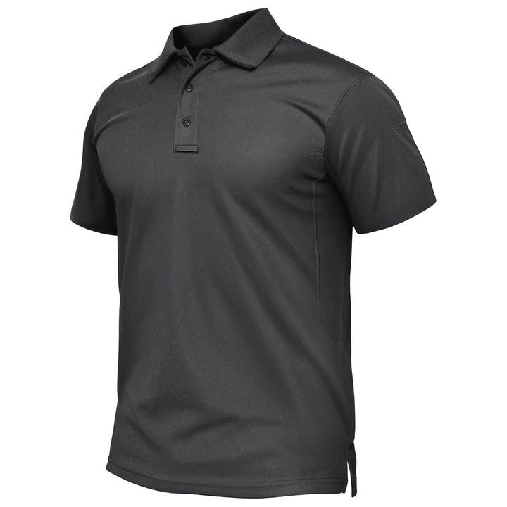 Men's Quick Dry Performance Golf Top Short Sleeve Polo Shirt - 33款D