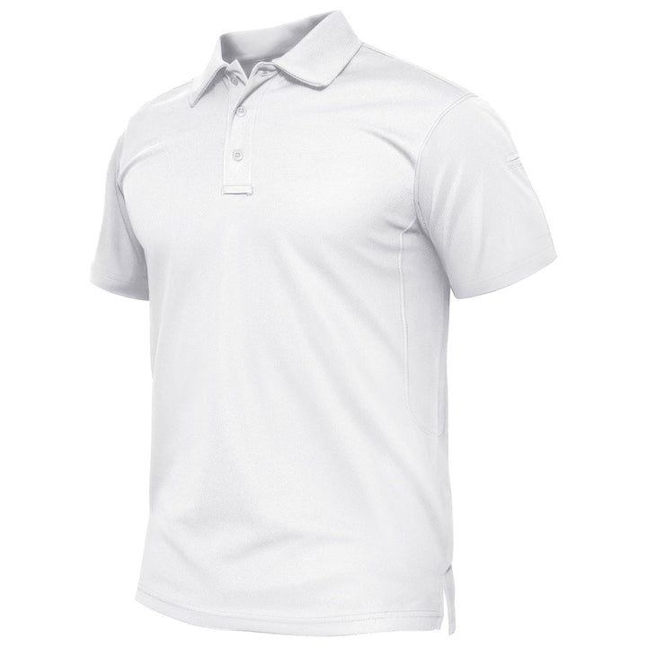 Men's Quick Dry Performance Golf Top Short Sleeve Polo Shirt - 33款D