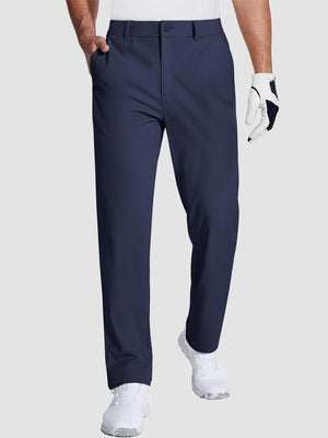 TACVASEN Navy Men's Quick Dry Straight Fit Golf Casual Pants
