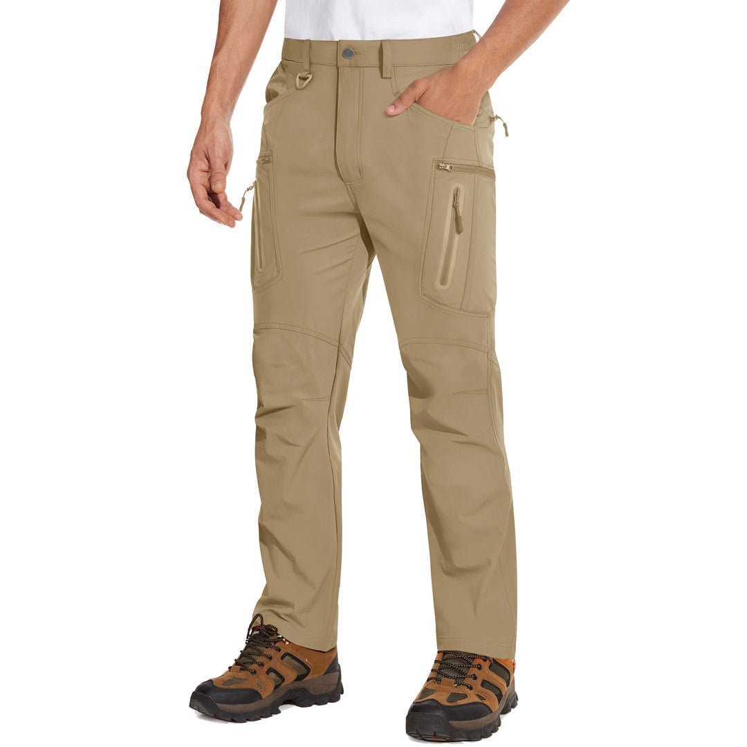 Men's Quick Dry Water Resistant 8 Pockets Cargo Hiking Pants - T20M138