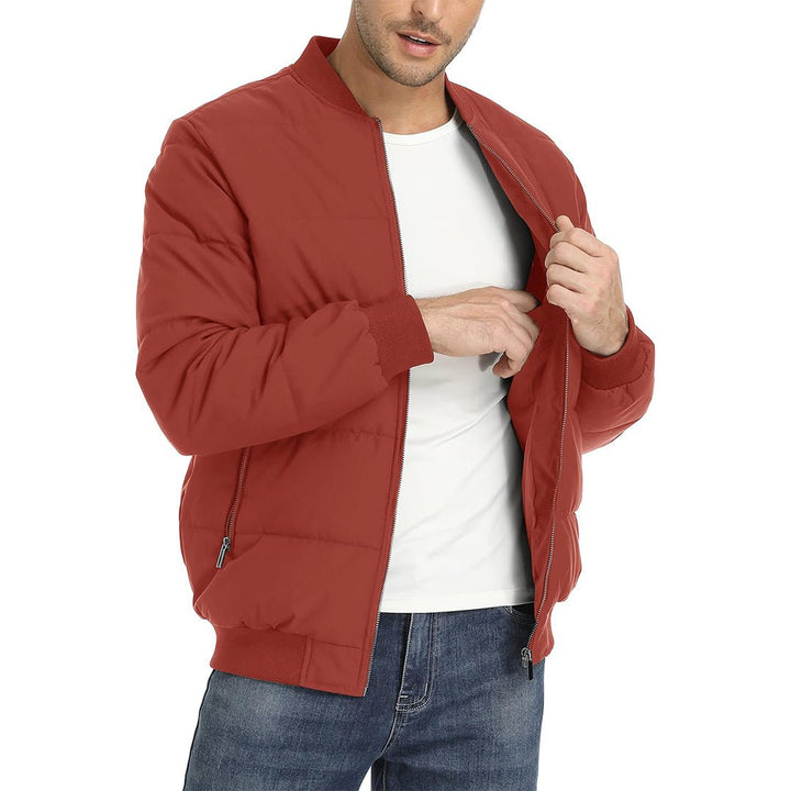 Men's Quilted Puffer Jacket Lightweight Water - Resistant Warm Winter Coat - Fall Winter 2022