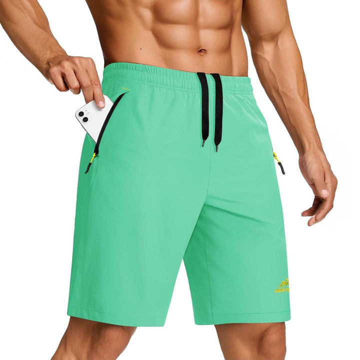 Men's Running Workout Shorts Quick Dry Gym Shorts - 12326D