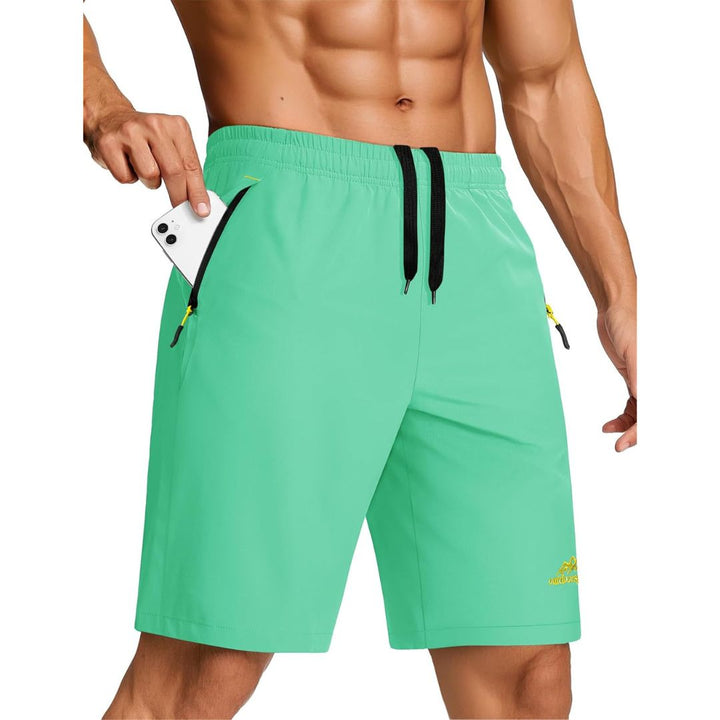 Men's Running Workout Shorts Quick Dry Gym Shorts - Men's Running Shorts