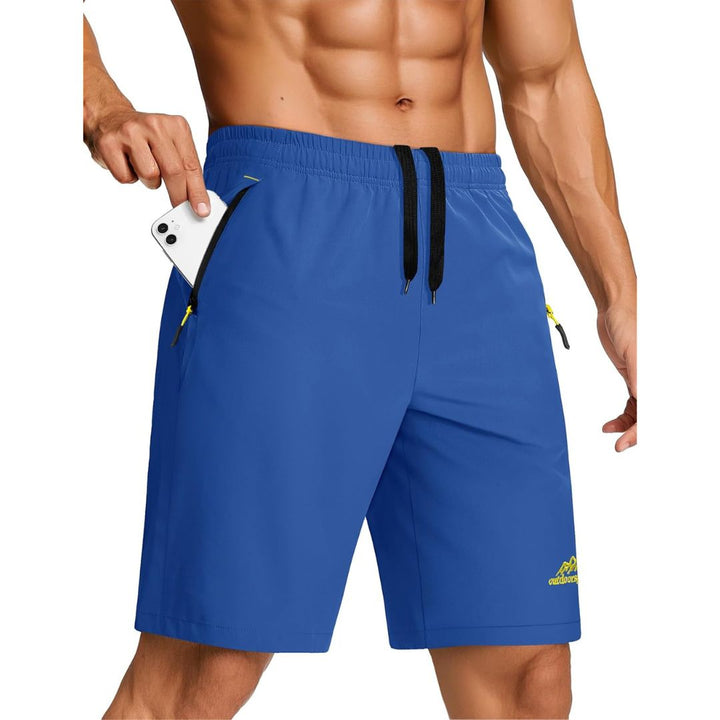 Men's Running Workout Shorts Quick Dry Gym Shorts - Men's Running Shorts