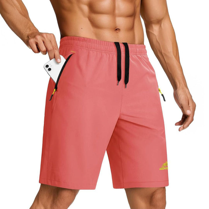 Men's Running Workout Shorts Quick Dry Gym Shorts - 12326D