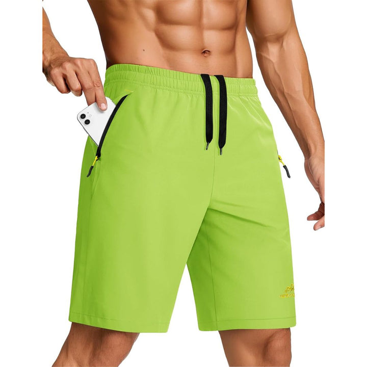 Men's Running Workout Shorts Quick Dry Gym Shorts - Men's Running Shorts