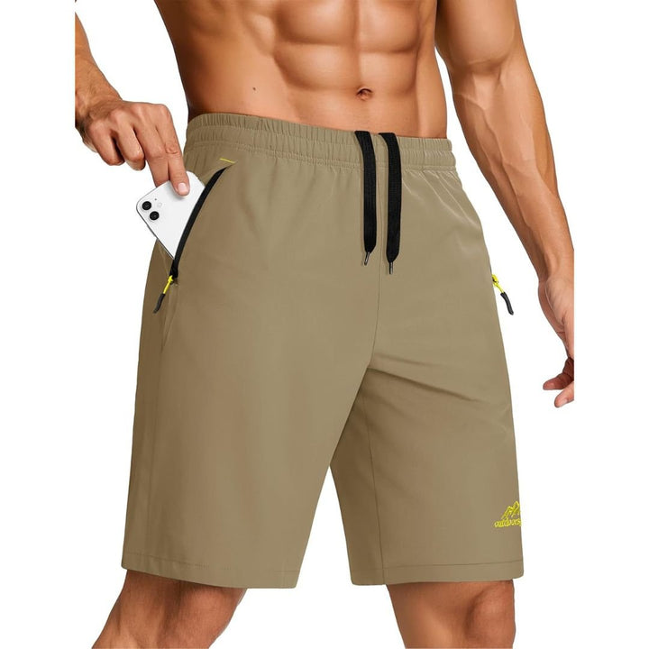 Men's Running Workout Shorts Quick Dry Gym Shorts - Men's Running Shorts