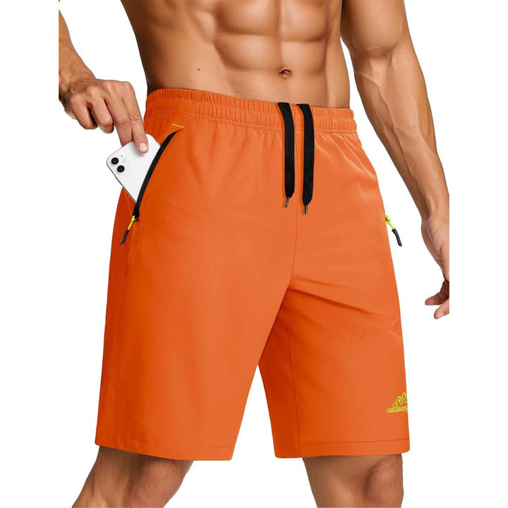 Men's Running Workout Shorts Quick Dry Gym Shorts - Men's Running Shorts
