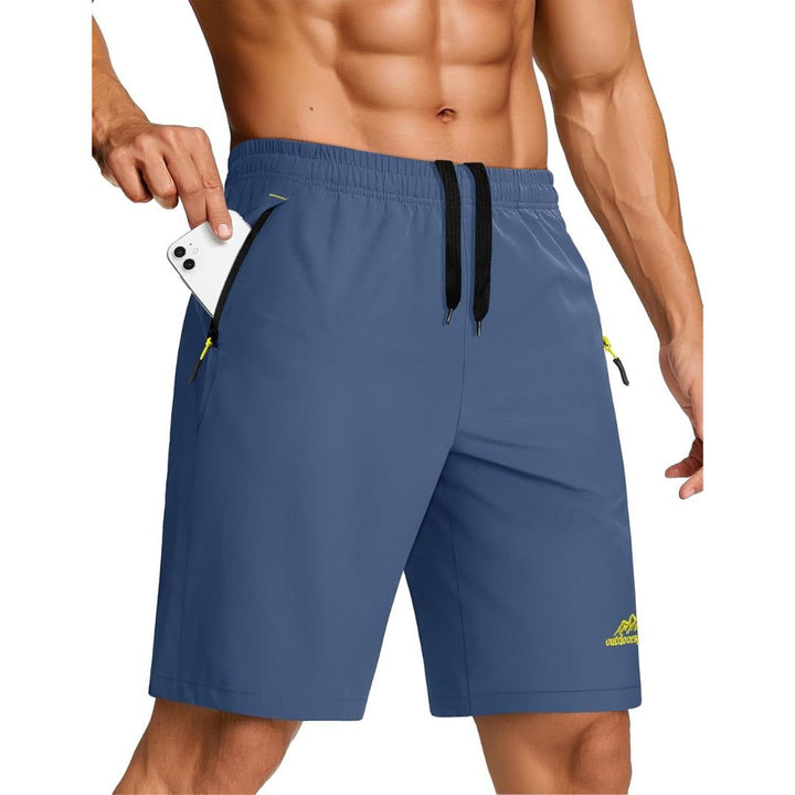Men's Running Workout Shorts Quick Dry Gym Shorts - Men's Running Shorts