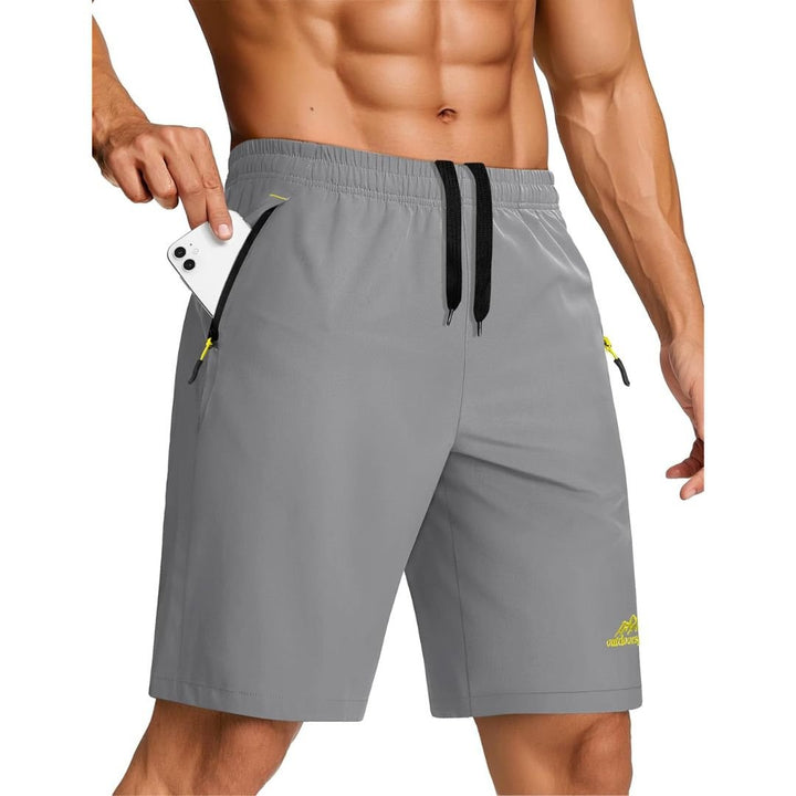 Men's Running Workout Shorts Quick Dry Gym Shorts - Men's Running Shorts