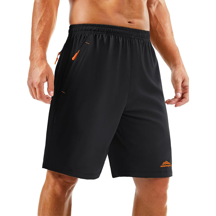 Men's Running Workout Shorts Quick Dry with Pockets - 8859D