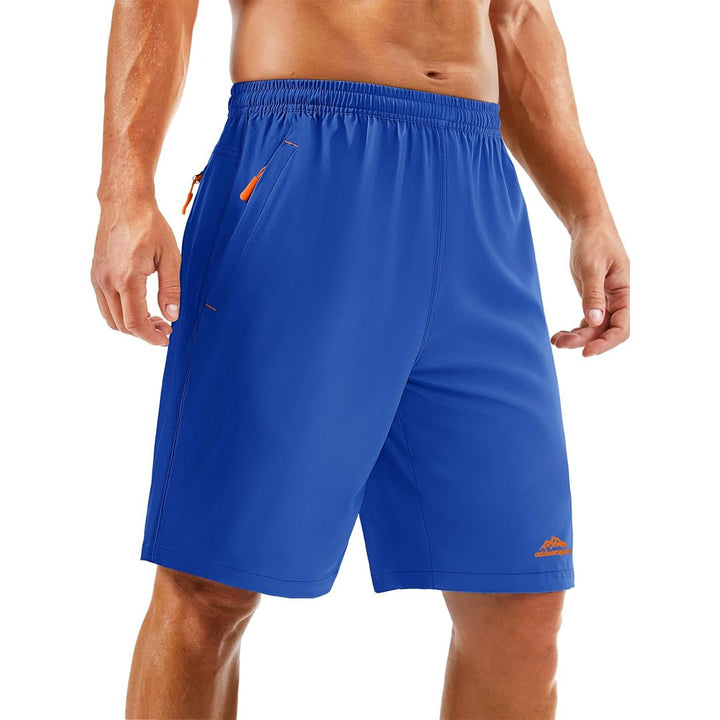 Men's Running Workout Shorts Quick Dry with Pockets - 8859D