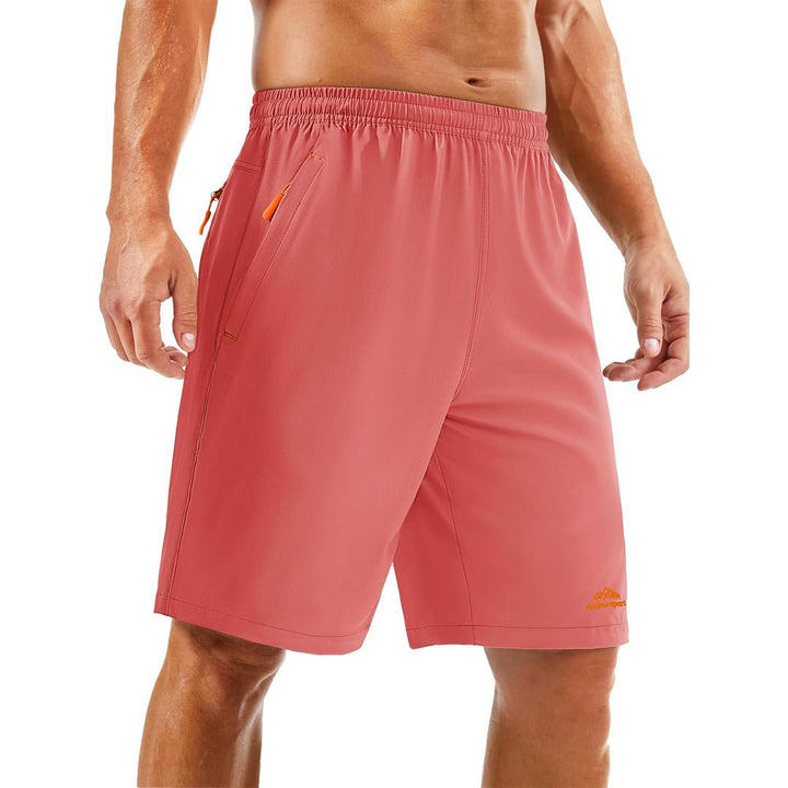 Men's Running Workout Shorts Quick Dry with Pockets - 8859D