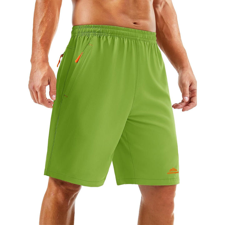Men's Running Workout Shorts Quick Dry with Pockets - 8859D