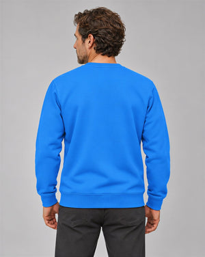 TACVASEN Azure Men's Sherpa Lined Sweatshirt Warm Heavyweight Fleece Pullover