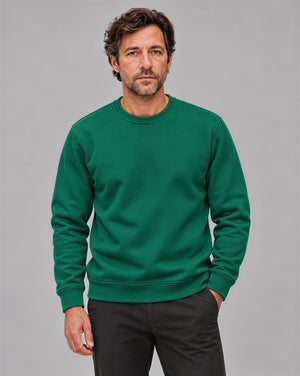 TACVASEN Azure Men's Sherpa Lined Sweatshirt Warm Heavyweight Fleece Pullover