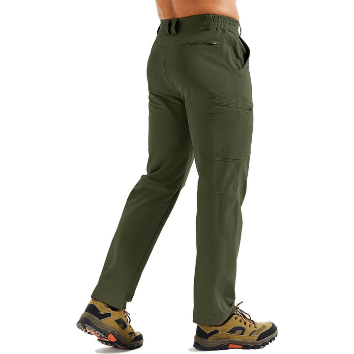 Men's Stretch Quick Dry Hiking Cargo Pants Lightweight & Water Resistant - AB25M3314
