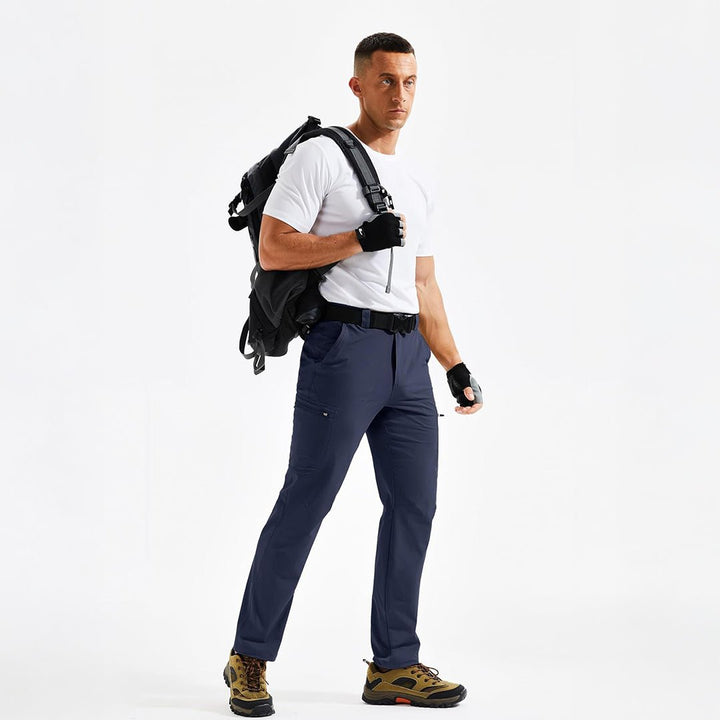 Men's Stretch Quick Dry Hiking Cargo Pants Lightweight & Water Resistant - AB25M3314