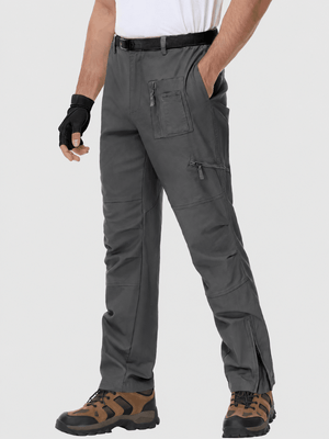 TACVASEN Grey Men's Tactical Outdoor Ripstop Cargo Pants