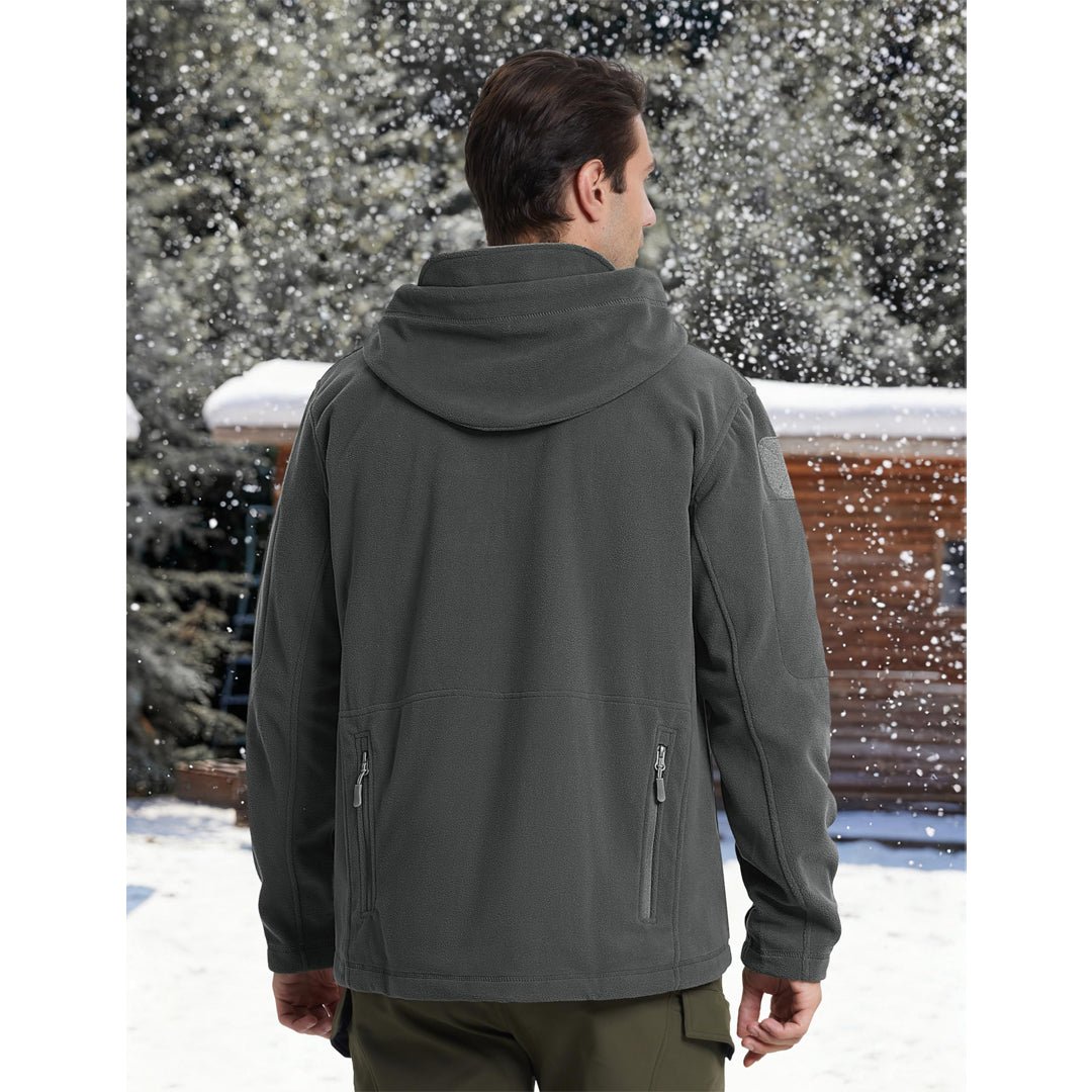 TACVASEN Army Green Men's Tactical Thermal Bomber Coats