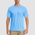 TACVASEN Blue Men's UPF 50+ Breathable Quick - Dry Outdoor Swim T-Shirt