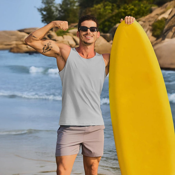 Men's UPF 50+ Quick Dry Workout & Gym Tank Top - LT25M1417
