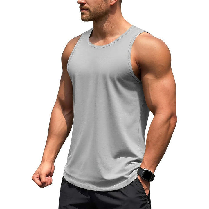 Men's UPF 50+ Quick Dry Workout & Gym Tank Top - LT25M1417